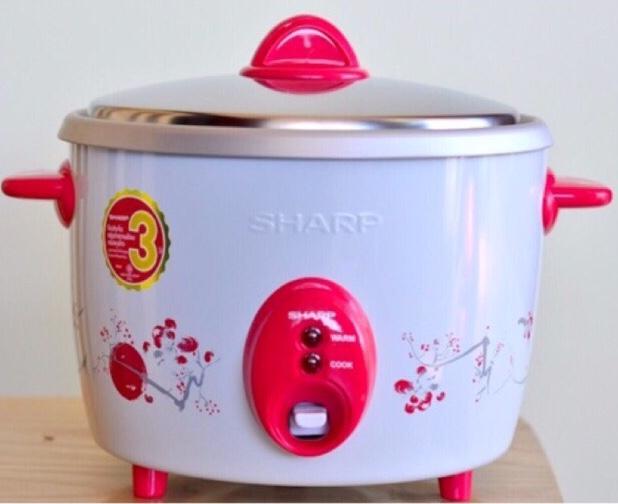 Nồi cơm điện sharp 2.2 lít KSH-D22 nắp rời thái lan