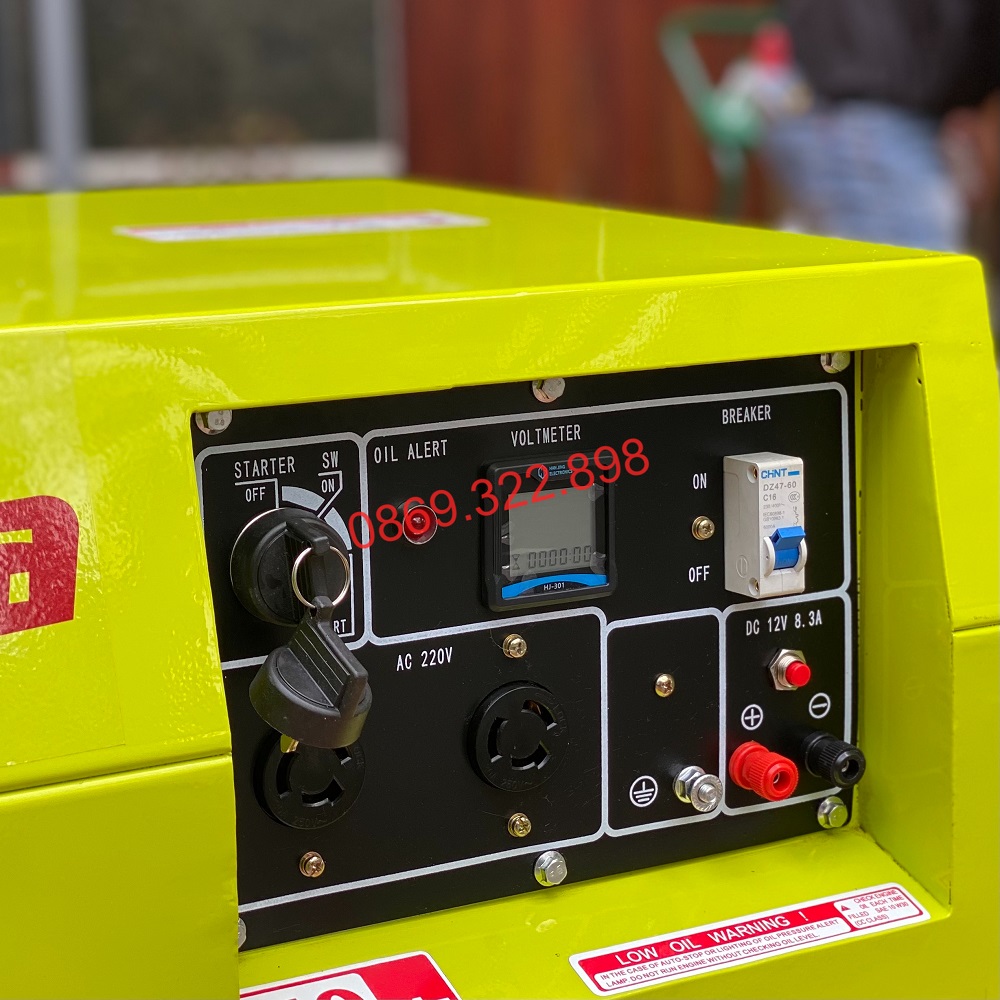 Máy Phát Điện Chạy Dầu 3Kw Midukama GDG 4000ECS