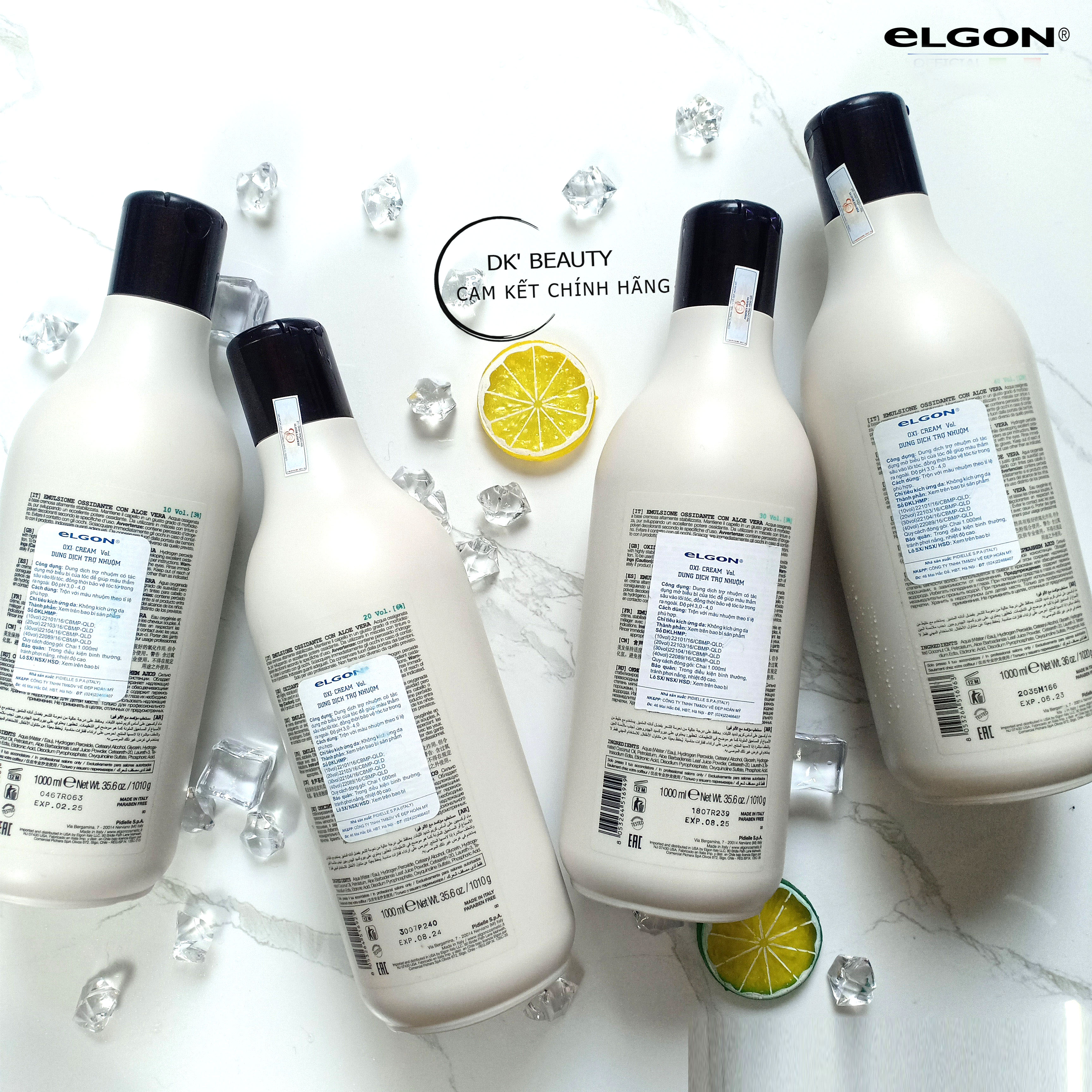 Oxy Elgon Trợ Nhuộm, Tẩy Mở Biểu Bì Tóc - Elgon