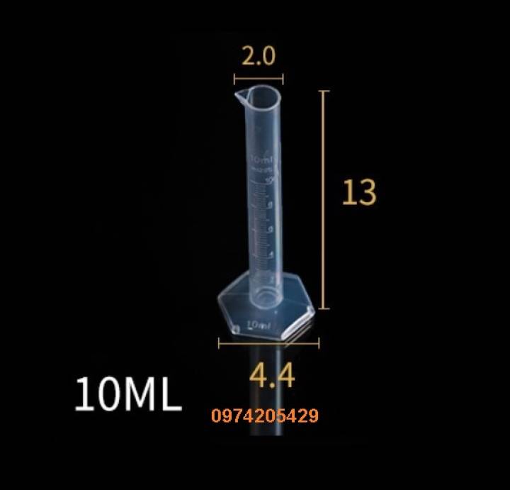 Ống đong nhựa 10ml 25ml 50ml 100ml
