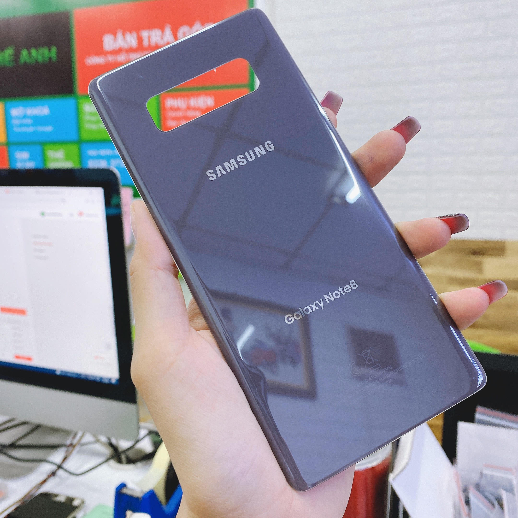 Nắp Lưng Samsung note 8 SM-N950 linh kiện thay thế