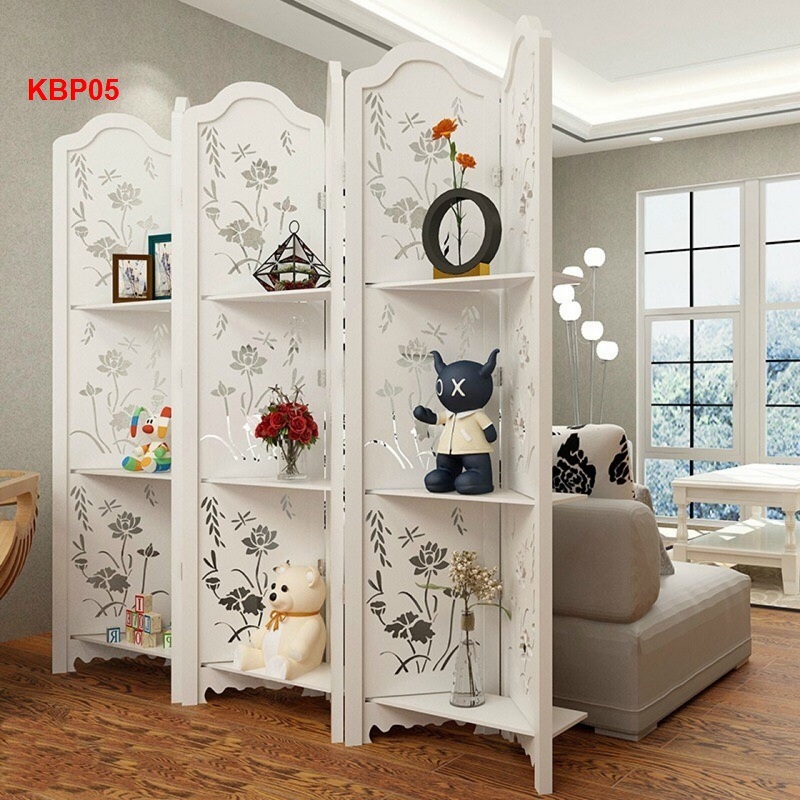 BỘ 2 CÁNH BÌNH PHONG HỌA TIẾT CÓ KỆ KBP05- BÌNH PHONG HOA VĂN VIENDONG ADV