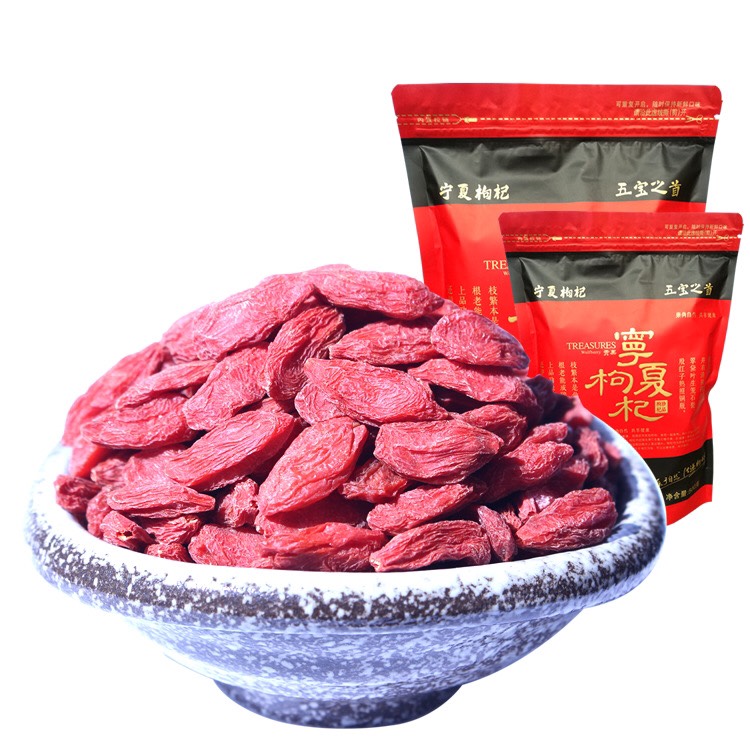 [HCM]Kỷ tử Ninh Hạ size 280 hạt túi 500g ( Ningxia Wolfberry)