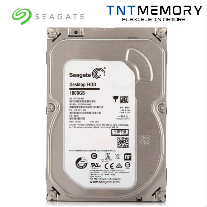 TNT Memory Ổ Cứng HDD PC Seagate SATA 3 like new