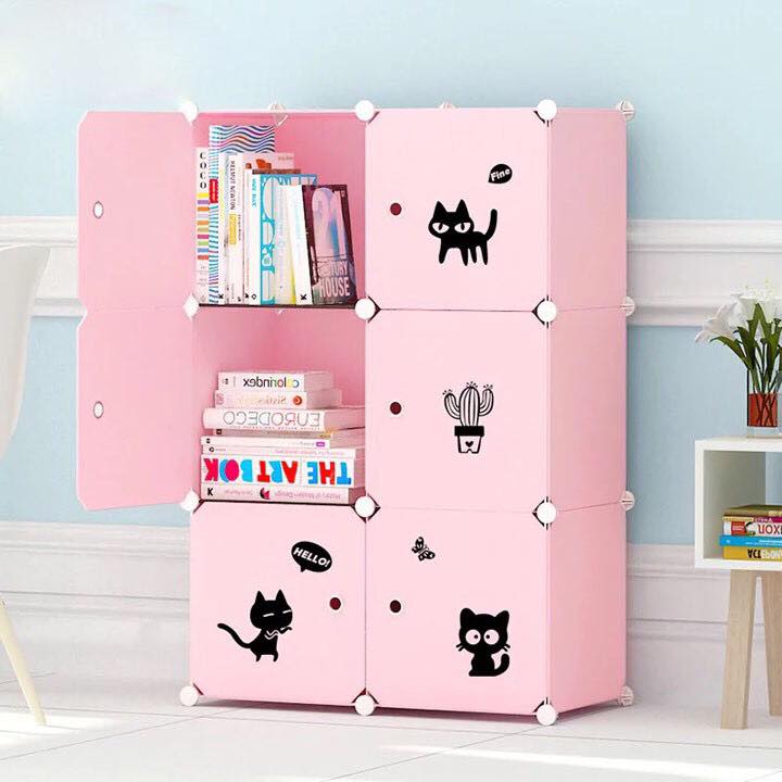 Tủ Nhựa Tự Lắp Ghép 6 ô (6)