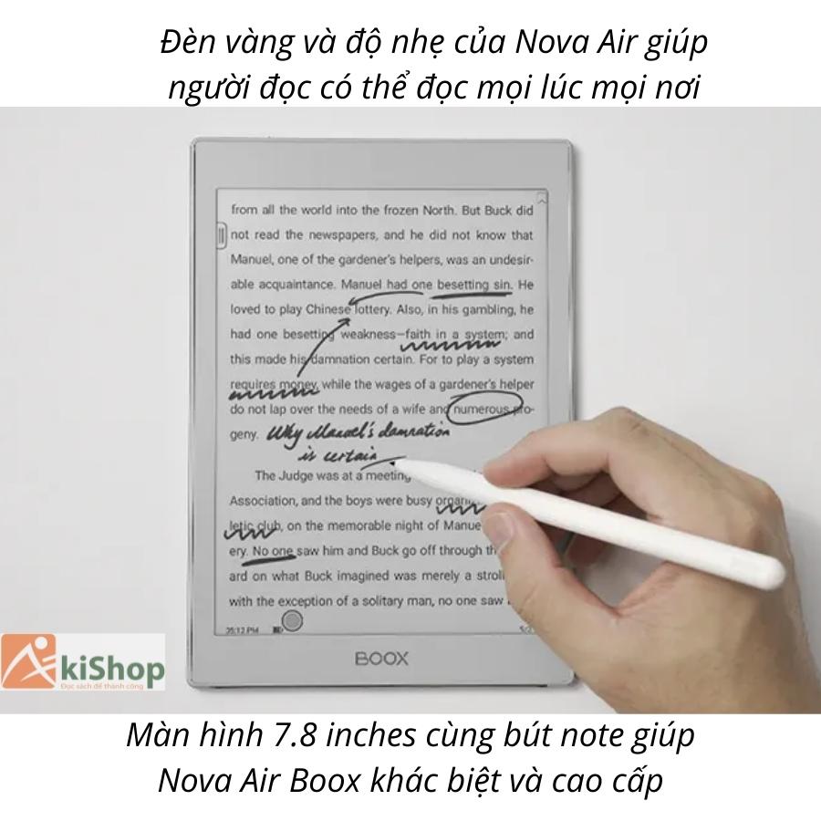 [Trả góp 0%] Máy đọc sách Onyx Boox Nova Air