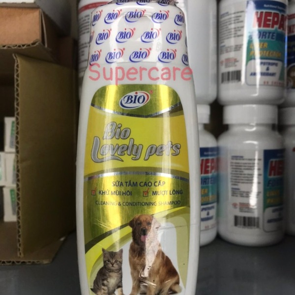 [HCM]Sữa Tắm Bio Lovely Pet 150ml - Làm Sạch & Bóng Lông Chó Mèo