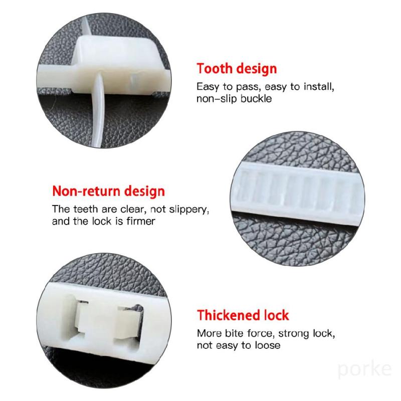 Mua 10 cái Flex Double Cuff Hạn chế dùng một lần Zip Tie Cuff Tự khóa Cuff Đen 4Pp9GDMd