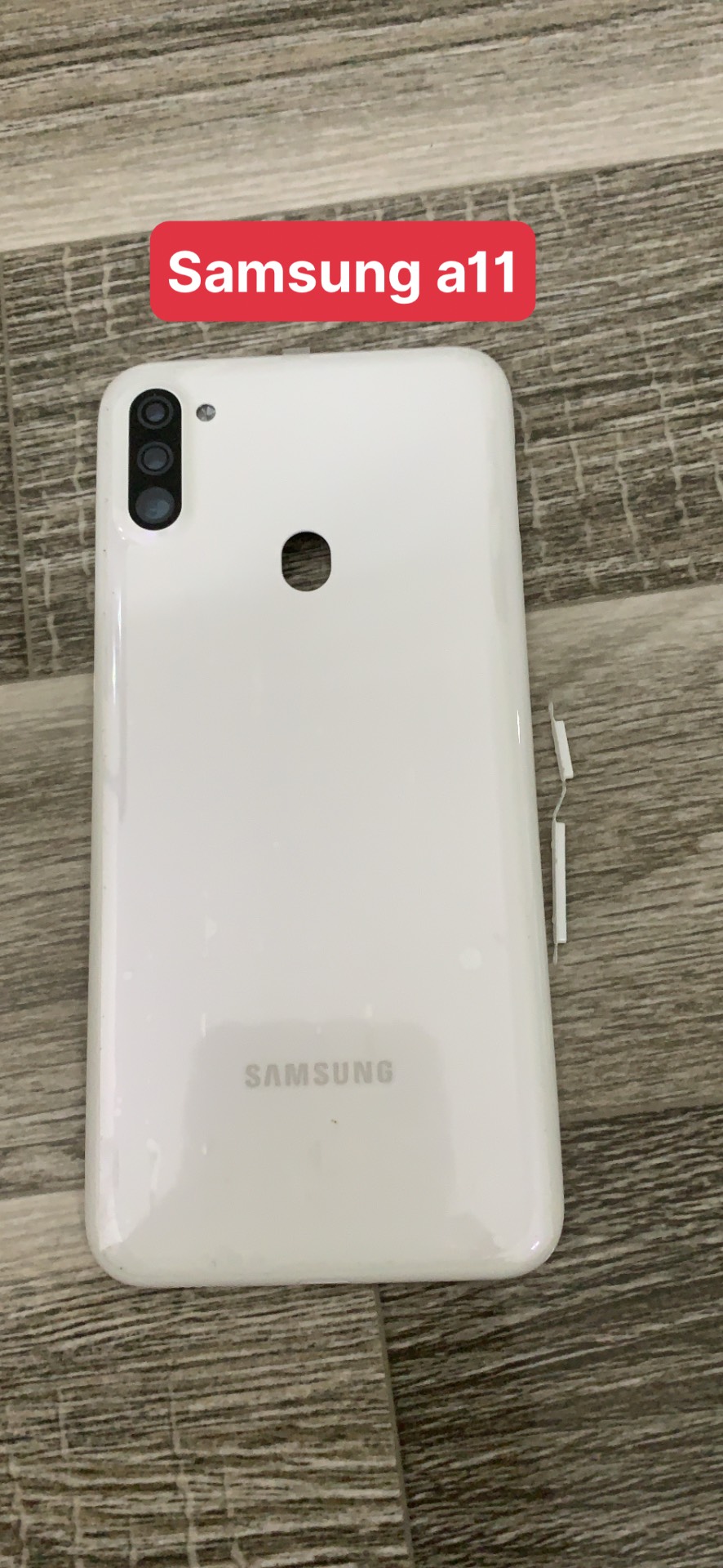 Nắp lưng điện thoại samsung A11 -zin