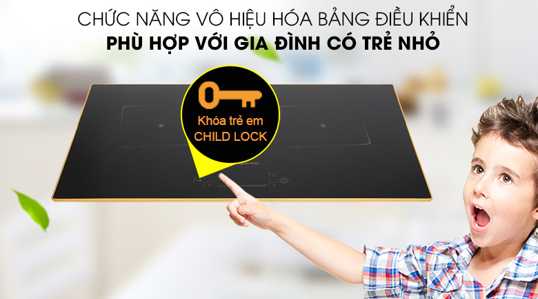 [HCM][Trả góp 0%]Bếp từ đôi Kangaroo KG438I