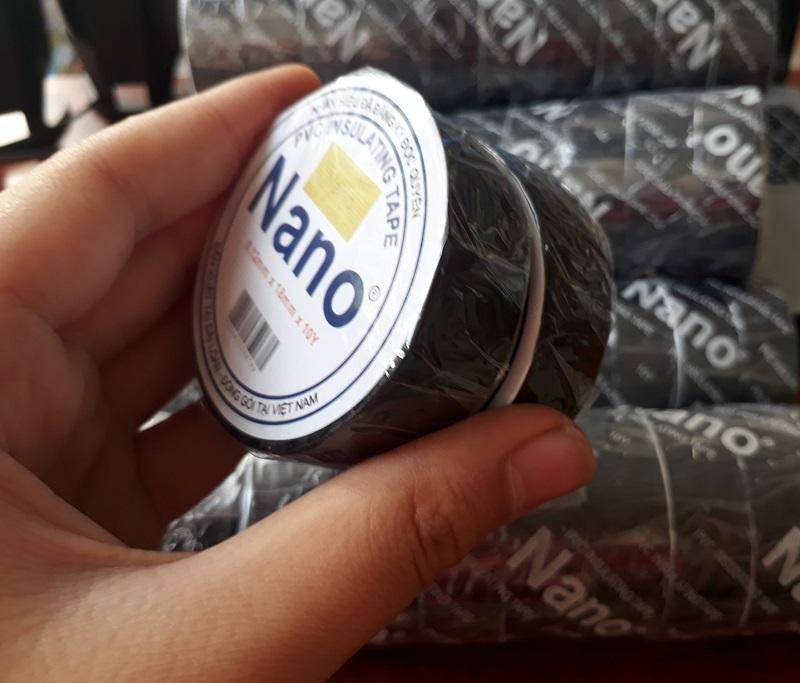 Băng dính cách điện nano màu đen cuộn 10y