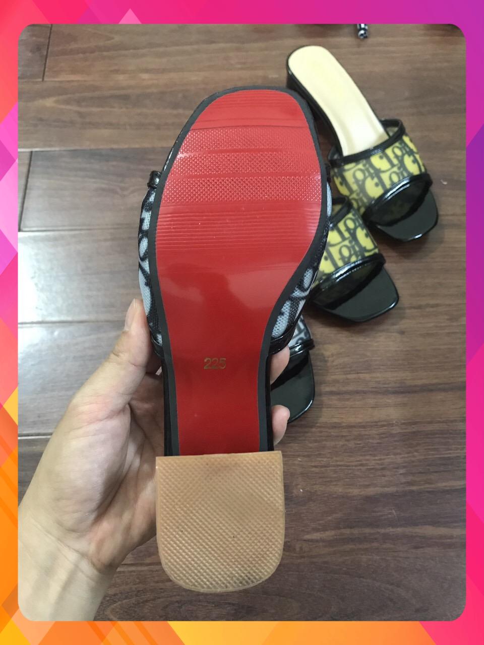 01207 Guốc lưới Digr êm thoáng sz35-38
