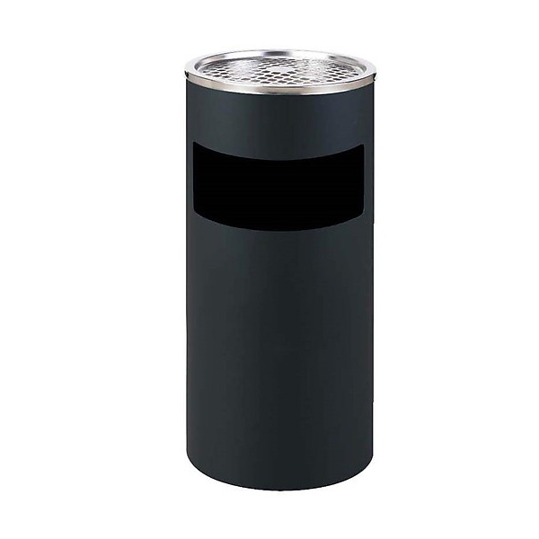 [HCM]Thùng rác inox có gạt tàn