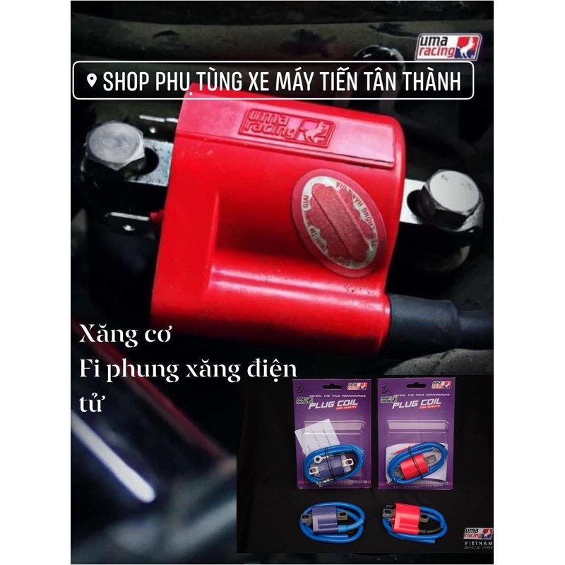 Mobin sườn UMA RACING XĂNG CƠ / FI Tăng cường dòng điện, tăng khả năng đánh lửa, tiết kiệm HÀNG CHÍNH HÃNG