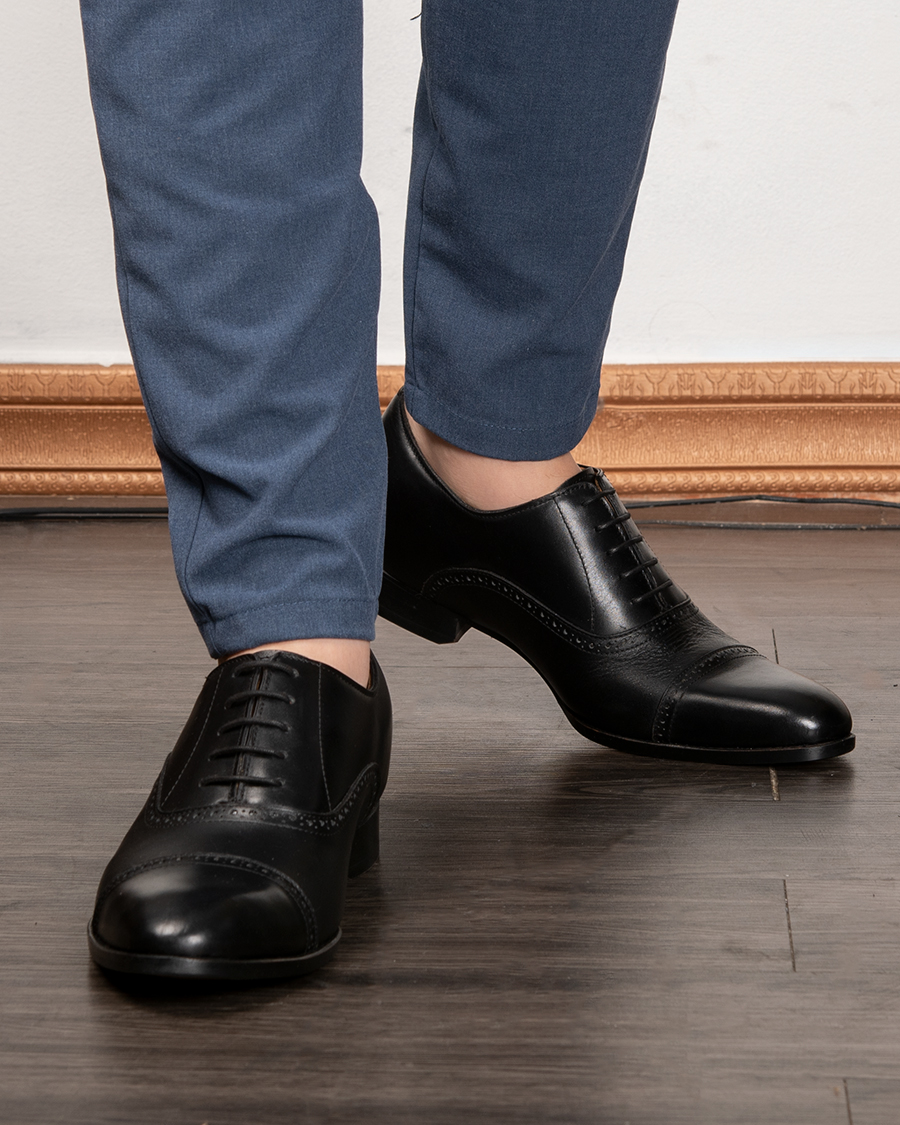 [6] shoes height increasing Men T&TRA N301 Black