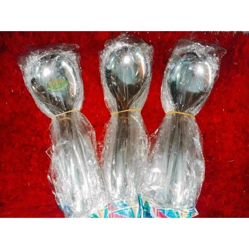 Môi (Thìa) múc cơm, môi múc canh inox hàng dày dặn