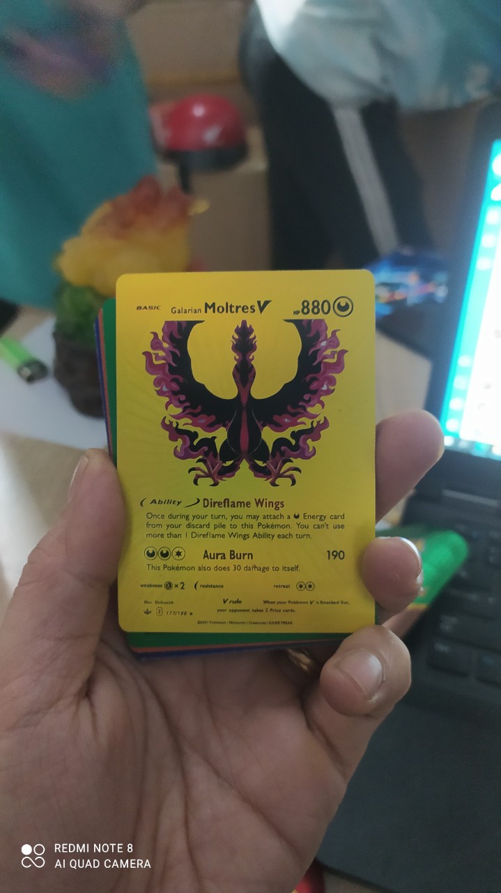 Hộp 150 Thẻ Bài Pokemon TCG Bóng