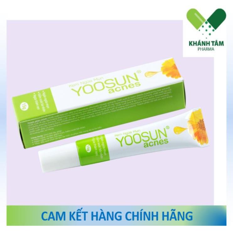 ! Kem Bôi Mụn Yoosun Acnes 15gr