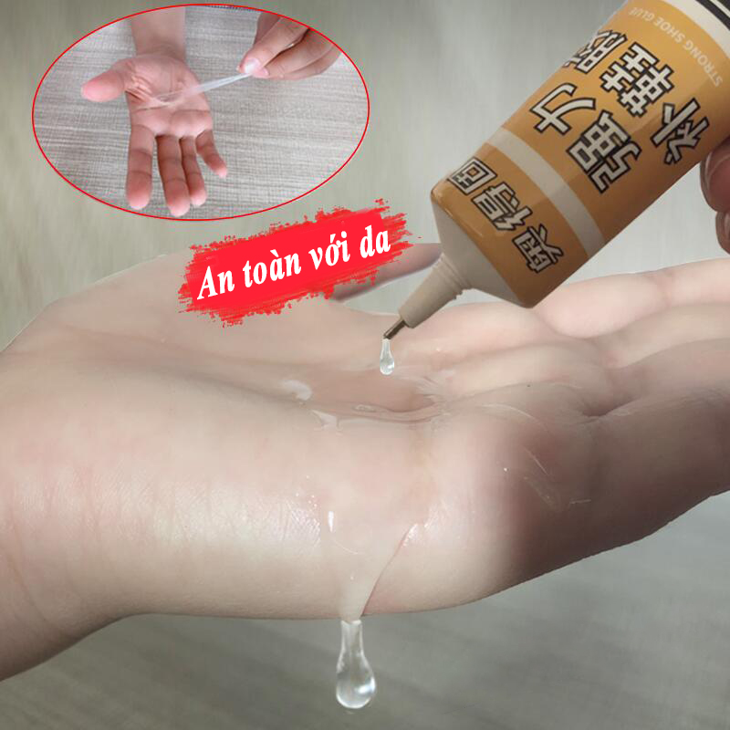 Keo Dán Giày Trong Suốt Aodegu 1630 Siêu Dính 60ml