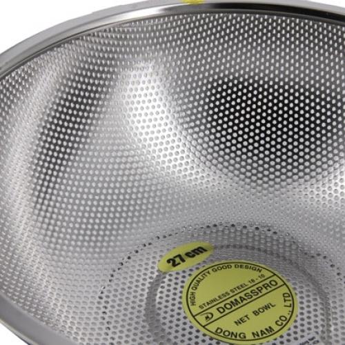 [HCM]Rổ Đông Nam 27cm inox 304(Tem Vang)