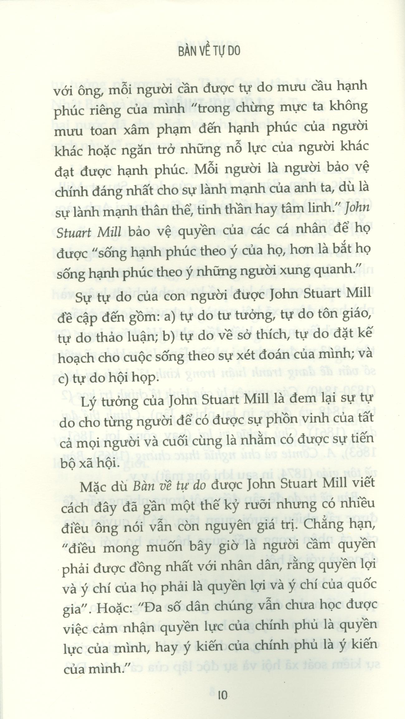 Bàn Về Tự Do