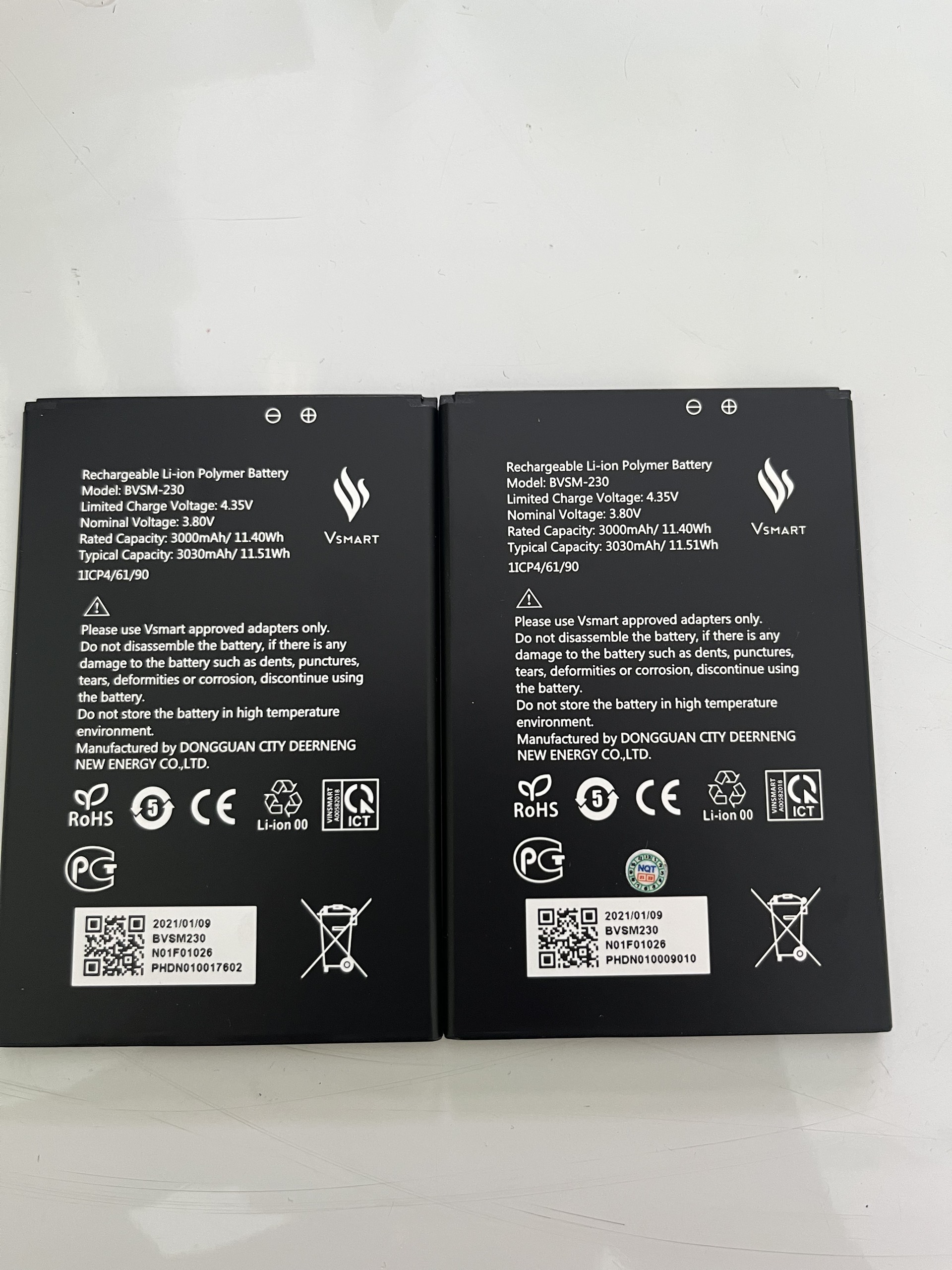 Pin v-smart bee 3 / bee3