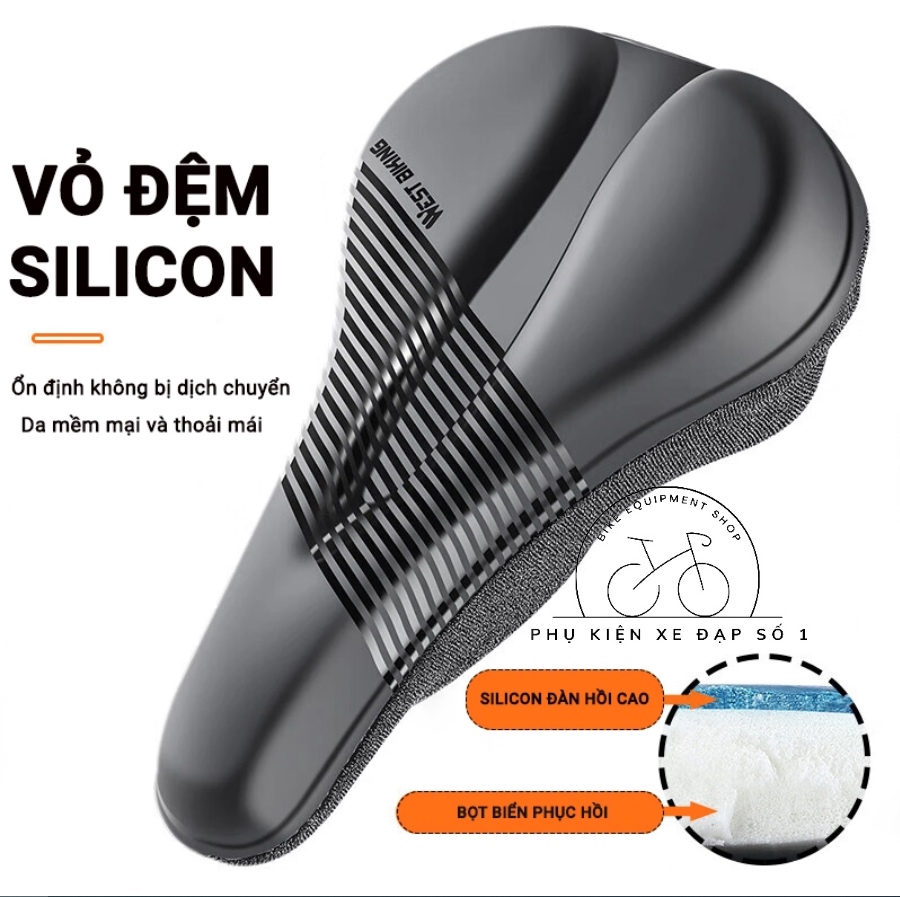 NỆM BỌC YÊN XE ĐẠP WEST BIKING