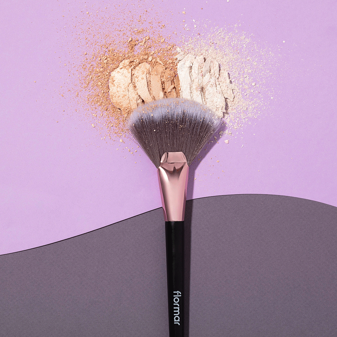 Cọ trang điểm bắt sáng Flormar Highlight Fan Brush