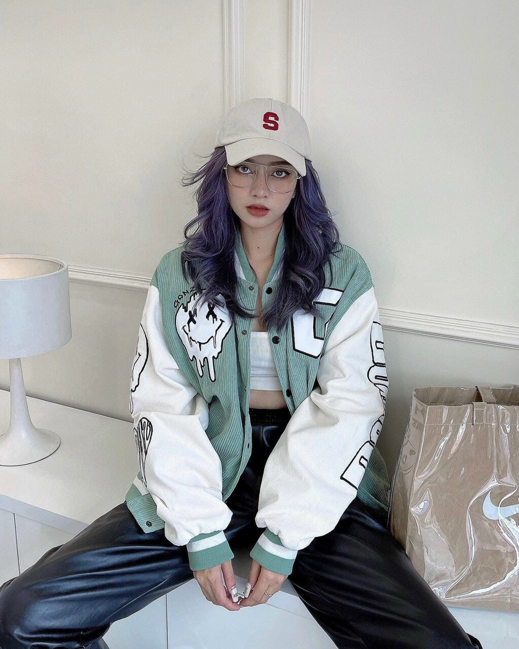 Áo khoác bomber unisex nam nữ cá tính họa tiết cực chất