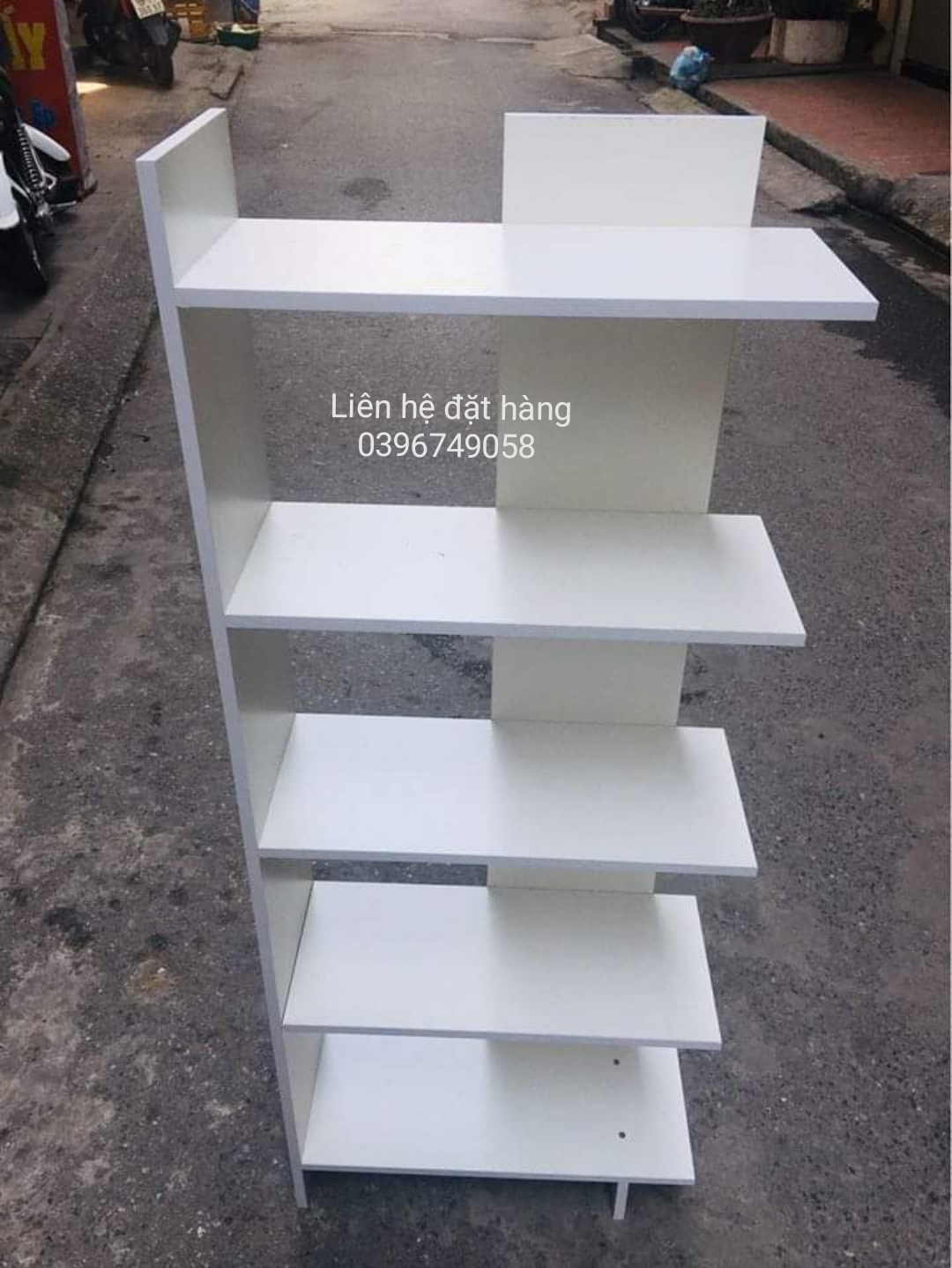 Kệ Sách Gỗ 5 Tầng Đa Năng Lắp Ghép