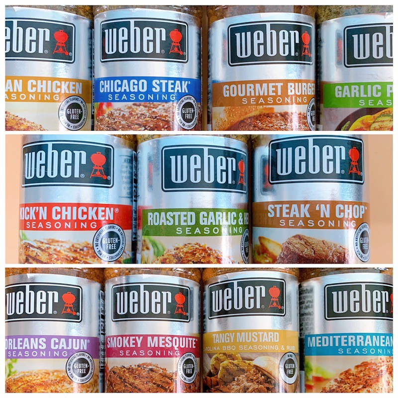 {Auth_bill date mới} Gia vị ăn kiêng 0 calo Weber( eat clean, keto, gymer, das, không đường )