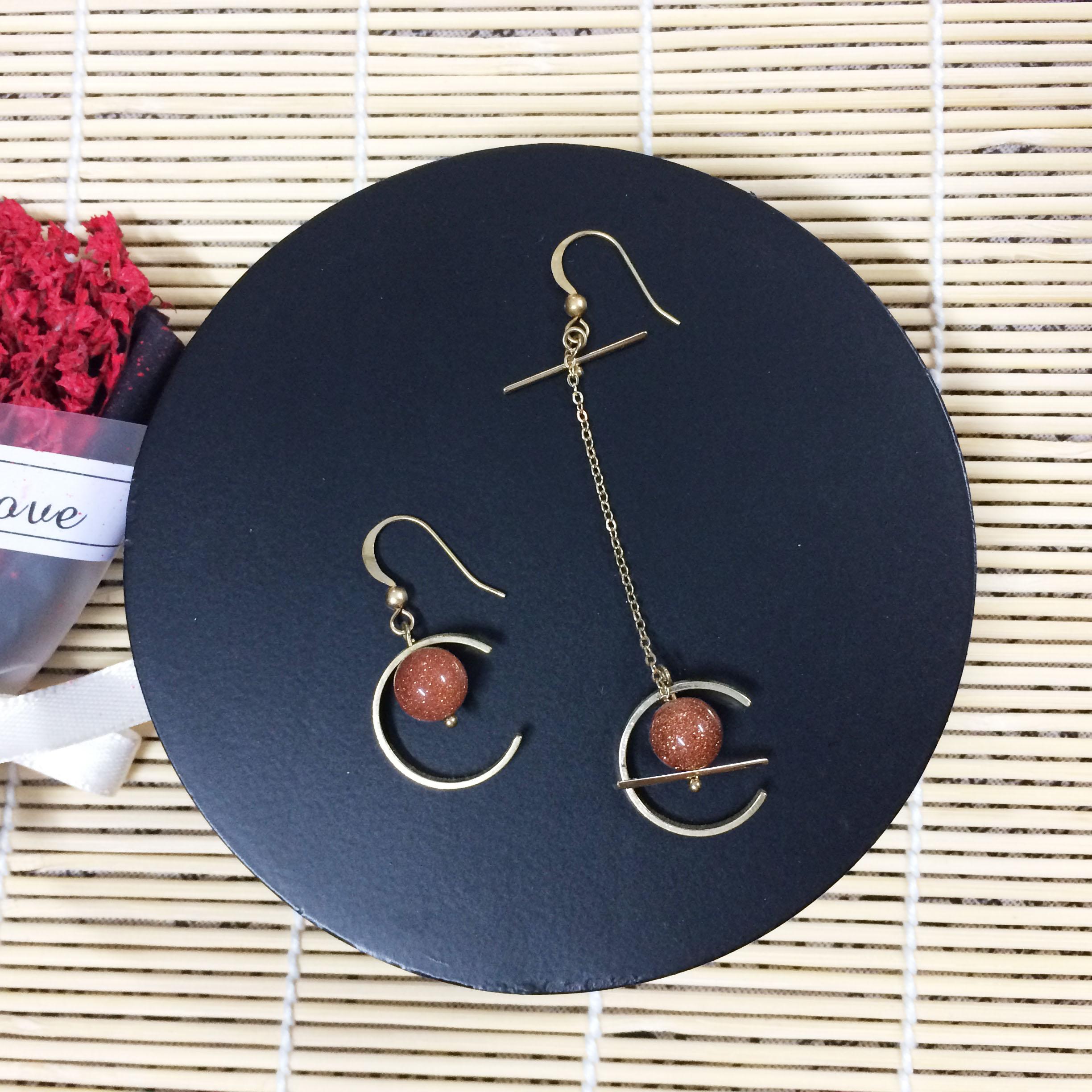 Khuyên tai thời trang bất đối xứng SX12