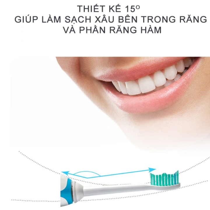 Đầu bàn chải đánh răng điện Philips HX6011