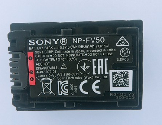 [HCM]PIN SẠC MÁY ẢNH CHO SONY NP-FV50(THAY THẾ)