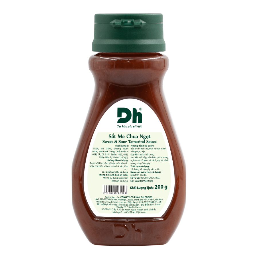 Sốt me chua ngọt chai 200gr