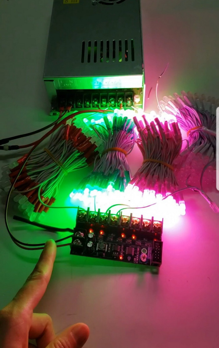 Mạch điều khiển led vẫy công suất cổng 30A