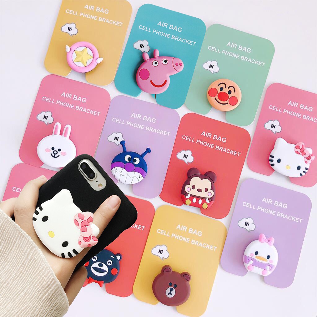Miếng dán Socket cute cuốn tai nghe, dây sạc