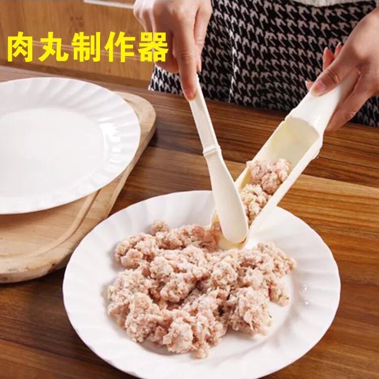 Bộ dụng cụ nhựa làm thịt viên tôm viên nấu ăn tiện lợi RẺ VÔ ĐỊCH