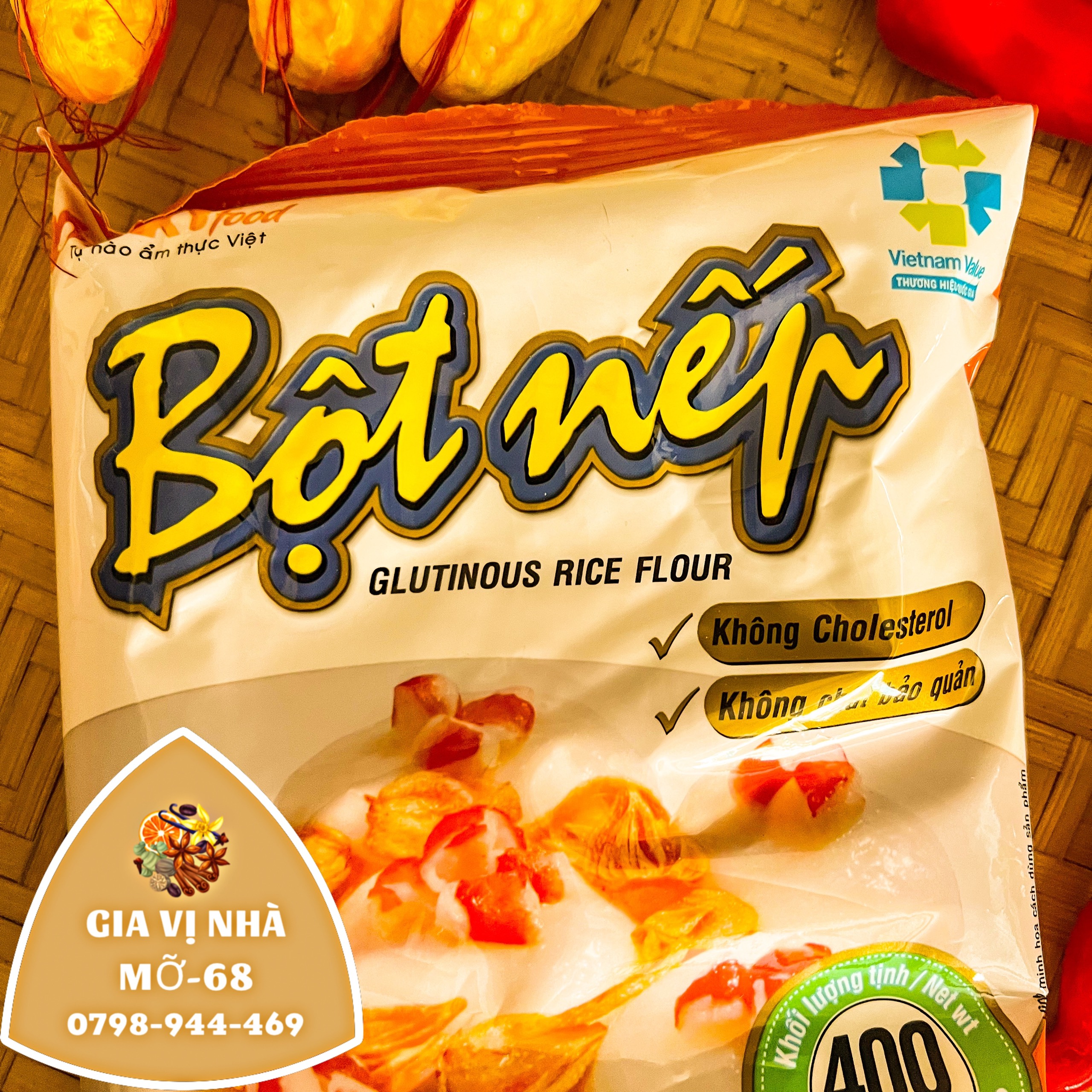 BỘT NẾP TÀI KÝ - GÓI 400GR