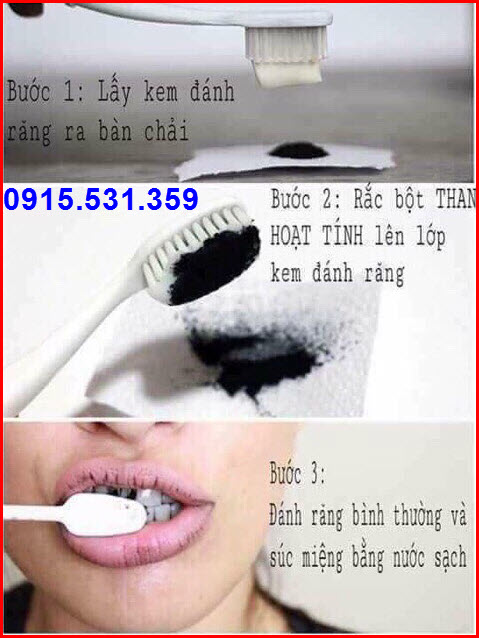 [HCM]Zenpali Bột Than Tre Trắng Răng