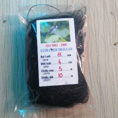 Lưới bẫy chim Thái Lan tàng hình cao 5m dài 10m  (xả hàng giảm giá và cam kết bảo hành đổi trả ạ)