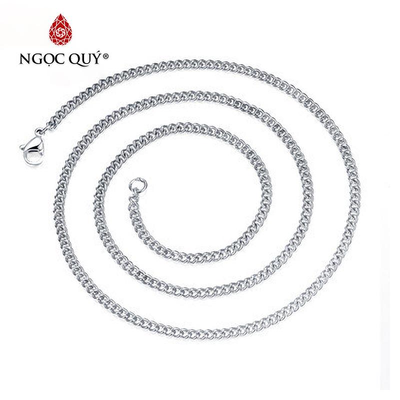 Dây chuyền titan 60cm - Ngọc Quý Gemstones