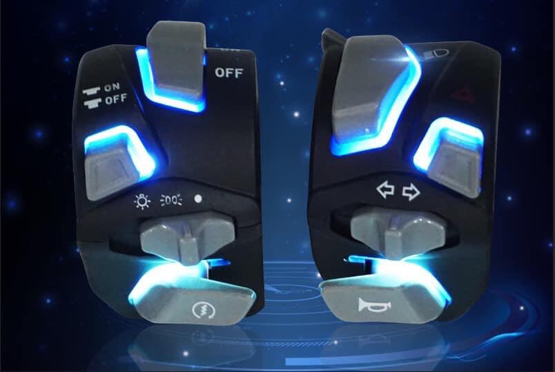 Bộ cùm đèn 2 bên cho Ex vario ( mọi loại xe máy )