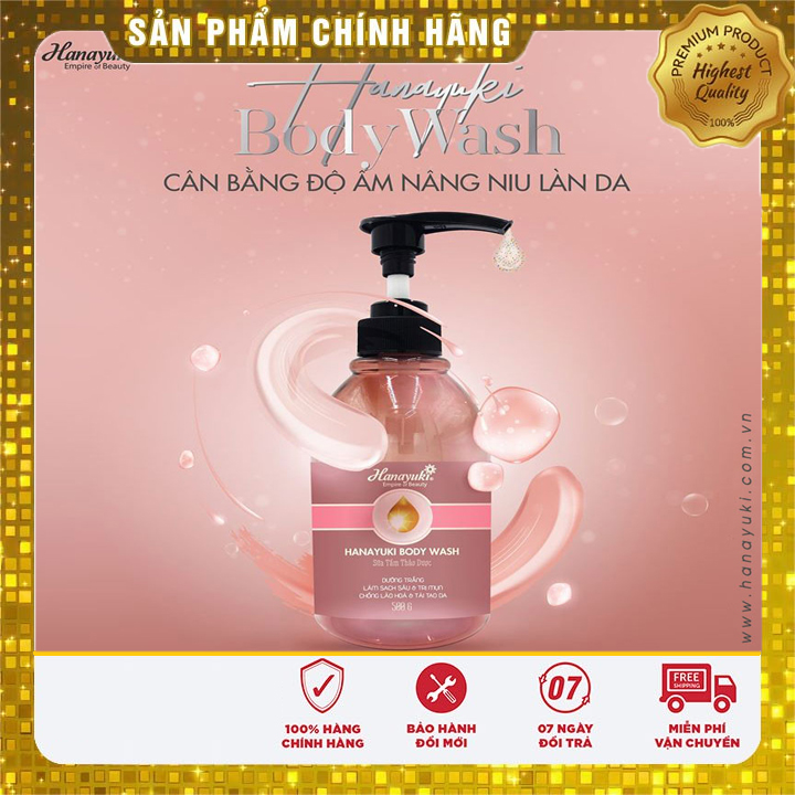 [Chính hãng] Sữa tắm hanayuki