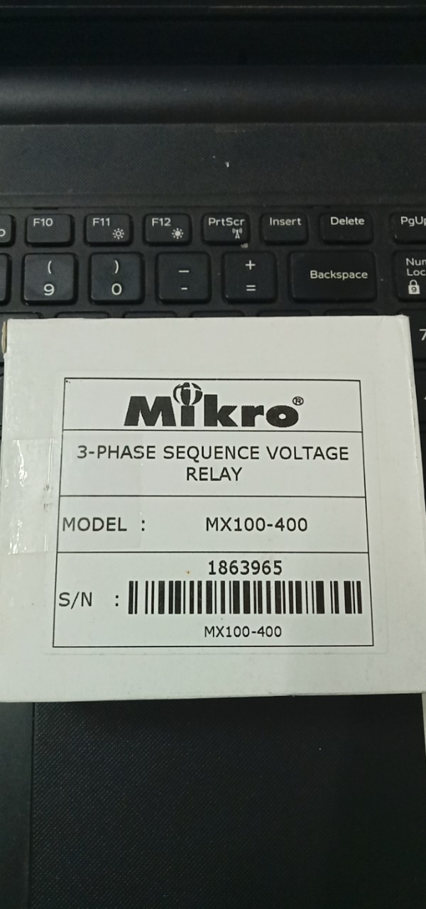 Role bảo vệ điện áp Mikro MX100 400V