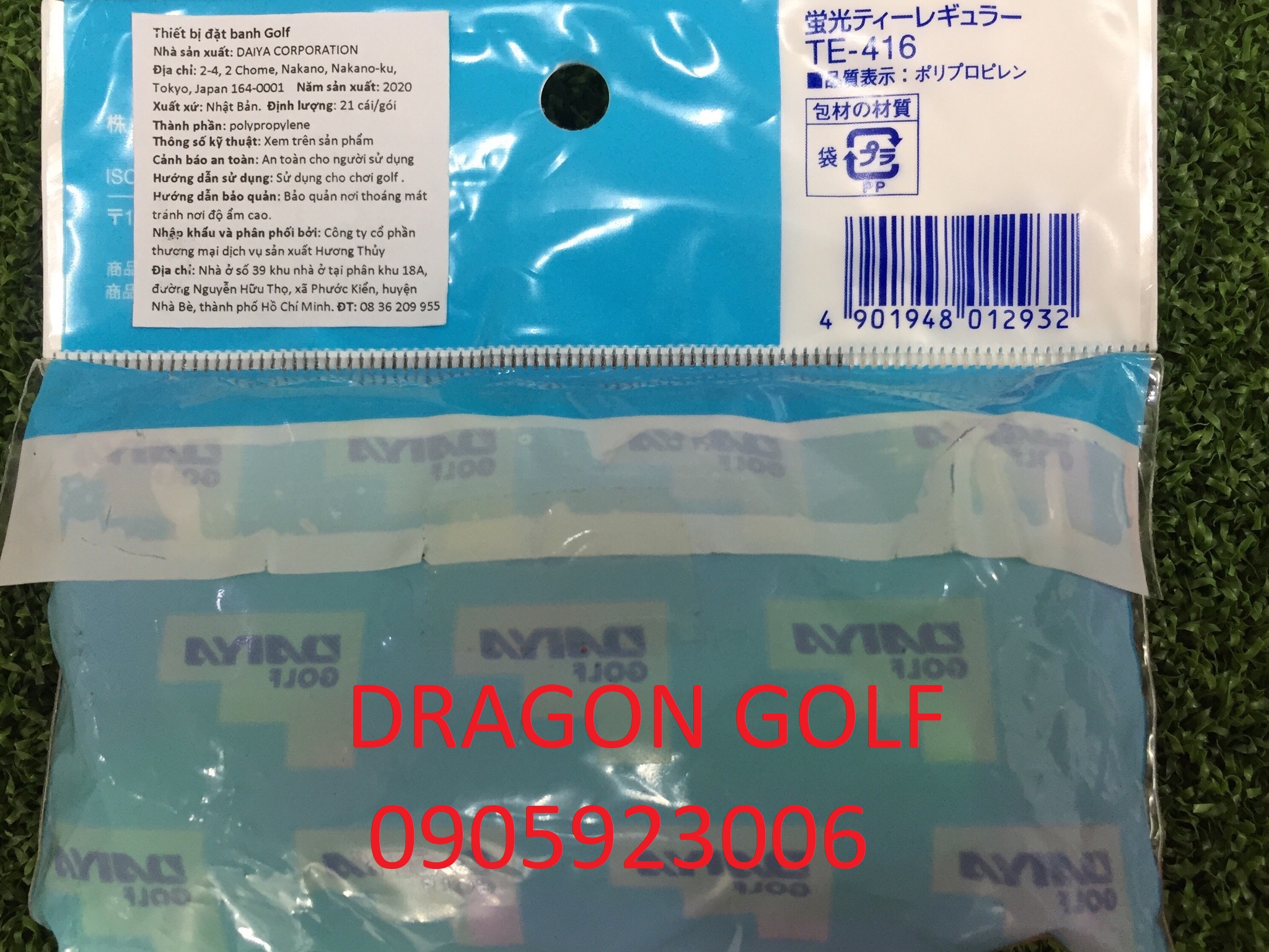 Tee golf  Daiya Light Tee Regular TE-416 50mm (tee phát bóng gôn)