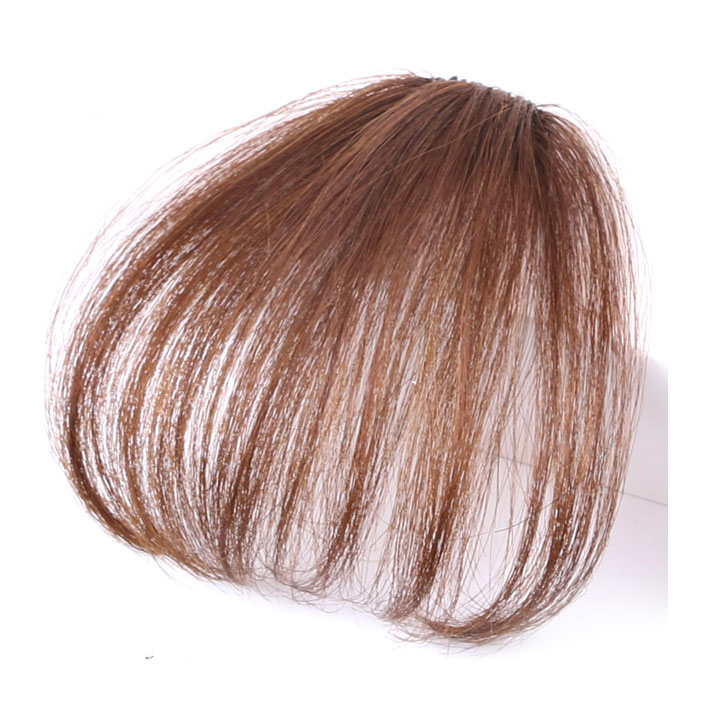 Mái thưa giả bằng tóc thật MT-001 Nâu đen
