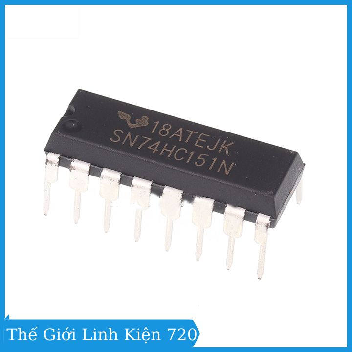 74HC151 DIP16 bộ ghép kênh 8 bit