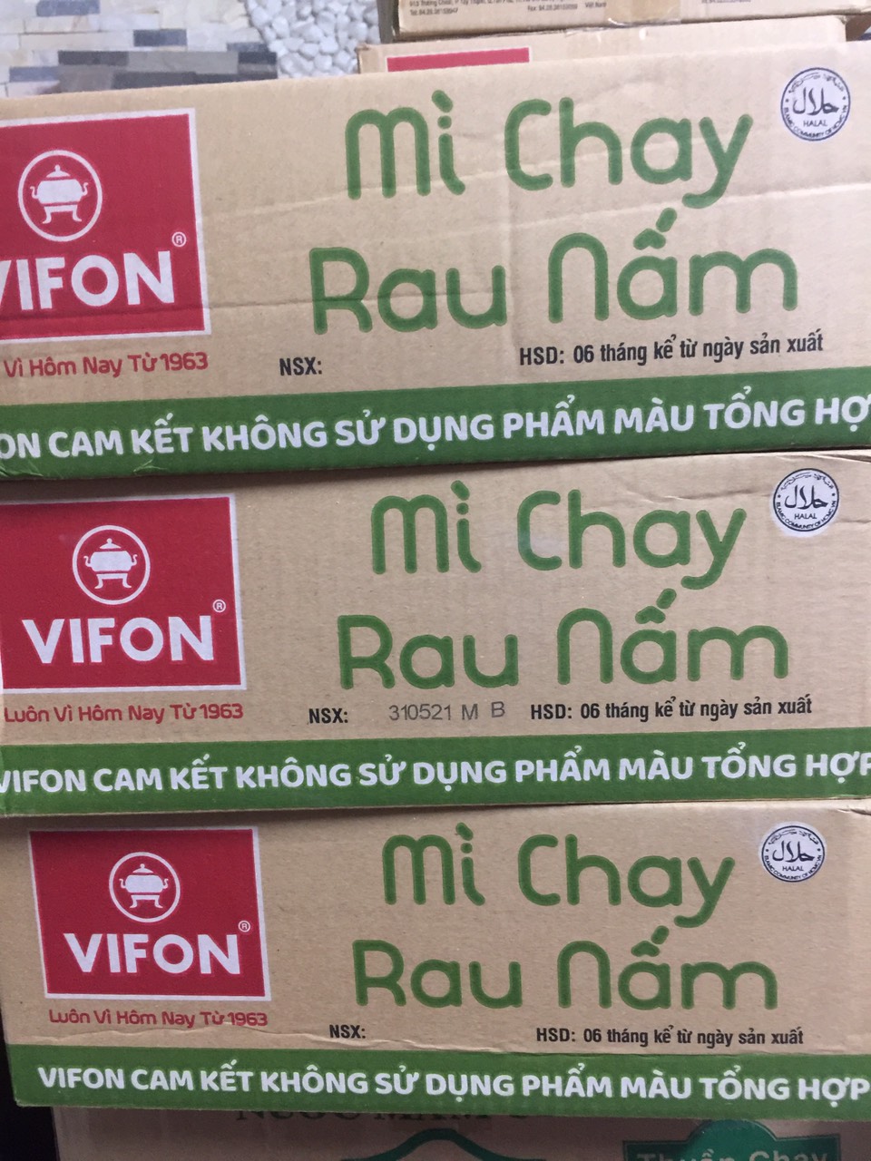 MÌ CHAY RAU NẤM VIFON