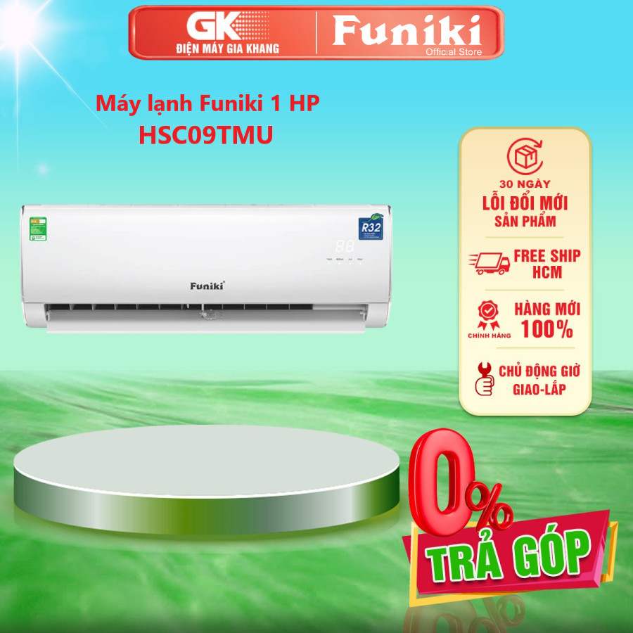 Hsc09tmu - máy lạnh funiki 1 hp hsc09tmu - giao toàn quốc - freeship hcm